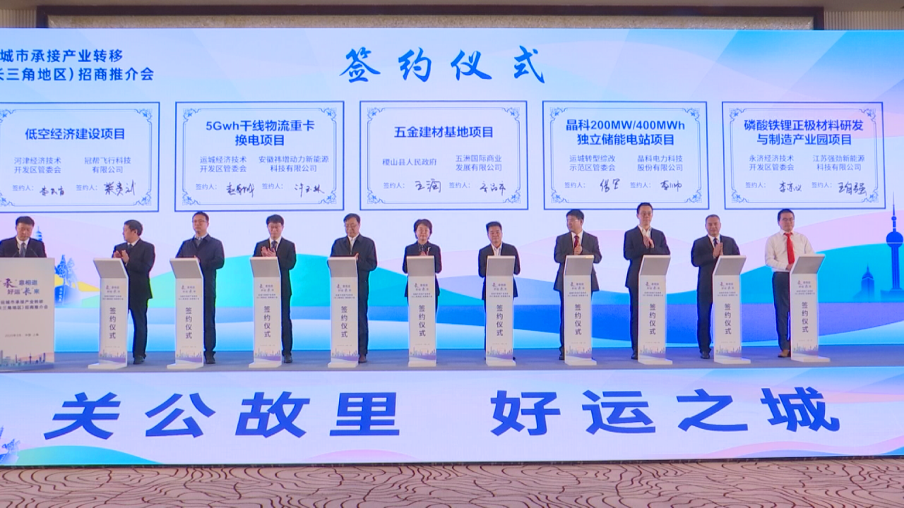 运城市委书记储祥好一行赴必一科技考察交流